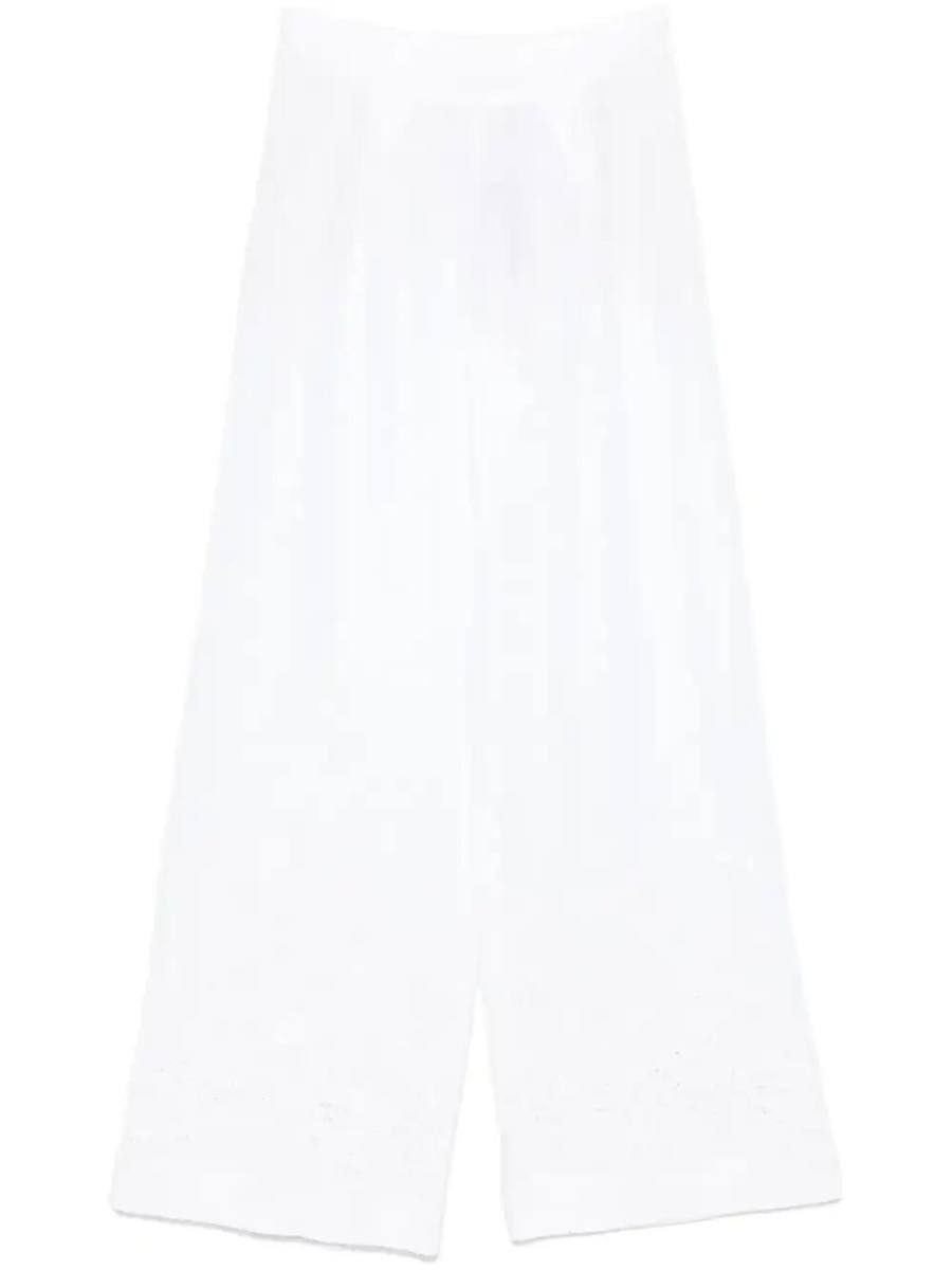 embroidered trousers