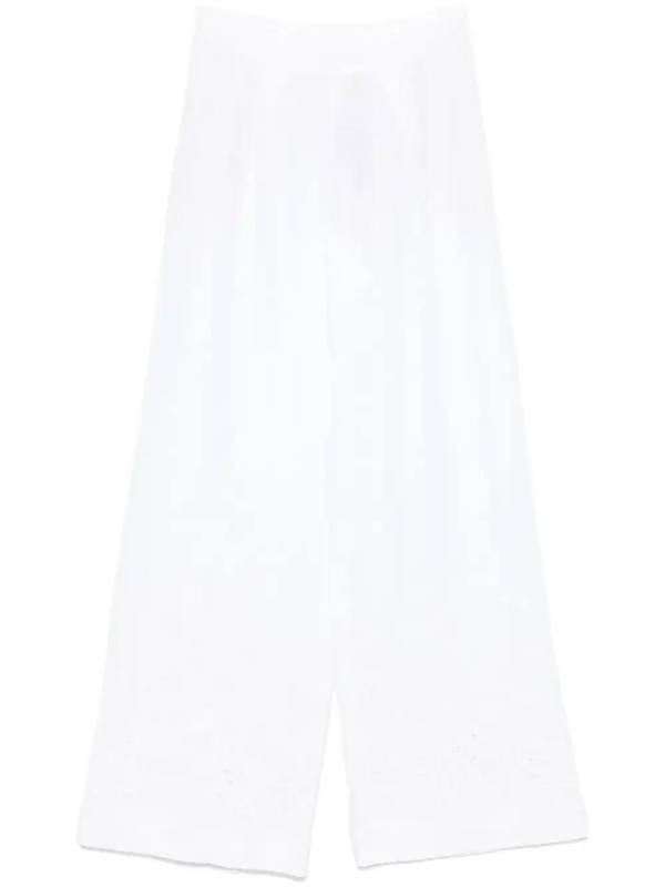 embroidered trousers