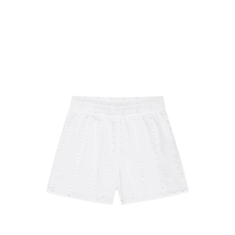 Anine Bing Eyelet Kam Shorts