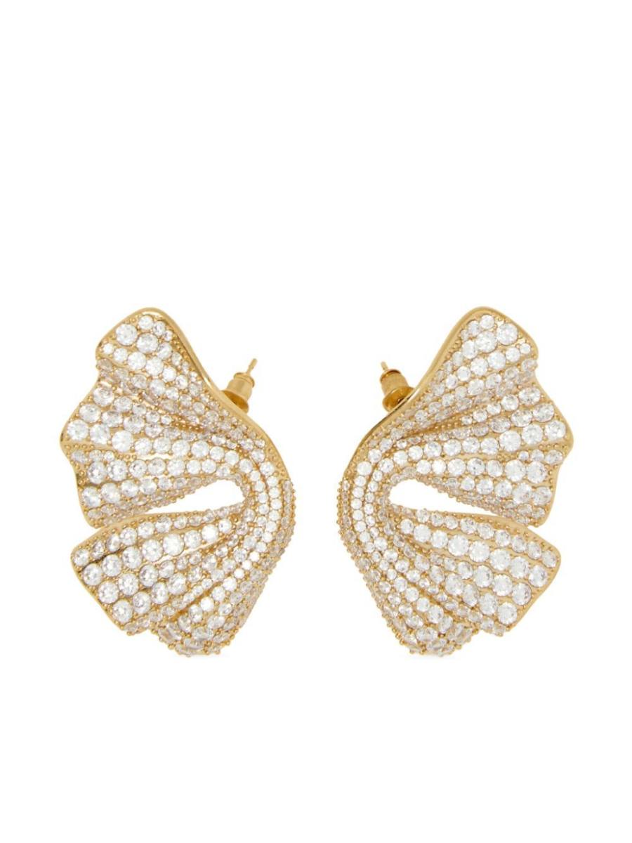 Drape earrings