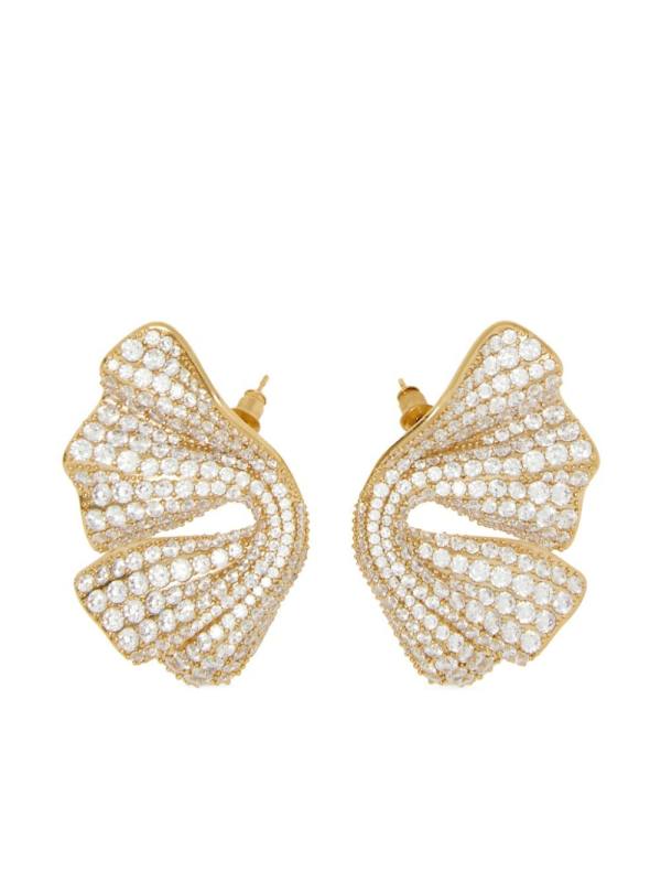 Drape earrings