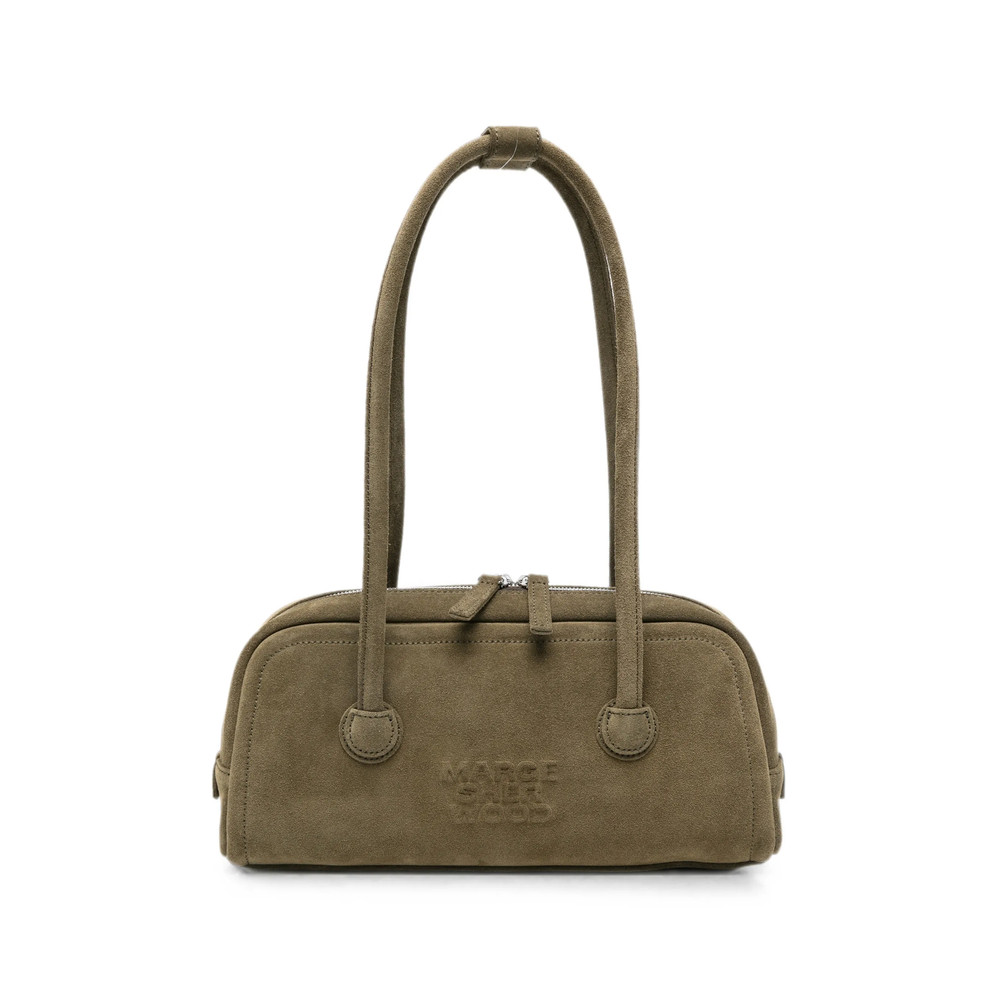 Margesherwood Soft Boston EW Suede Shoulder Bag