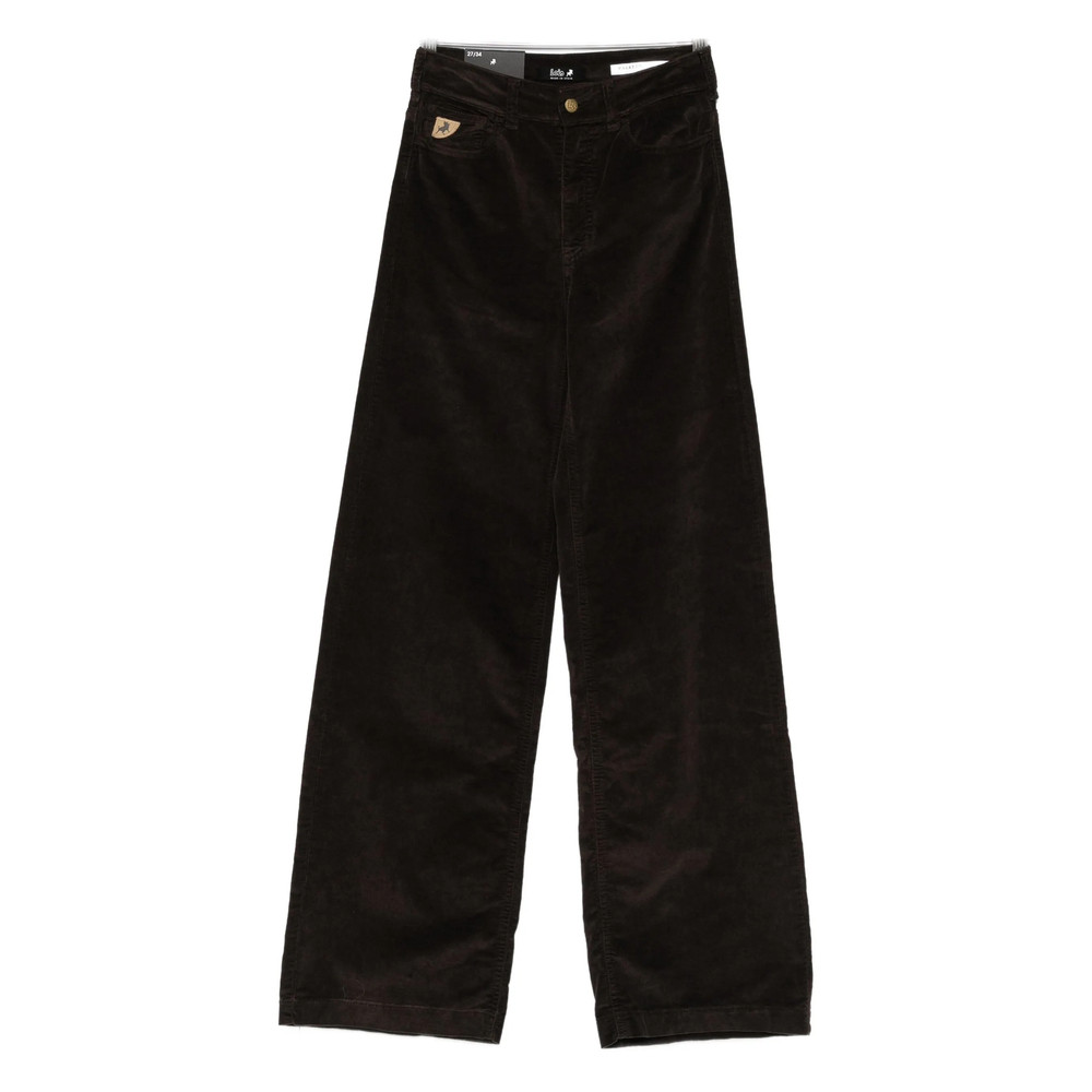 Lois Jeans Corduroy Patch-pocket Trousers