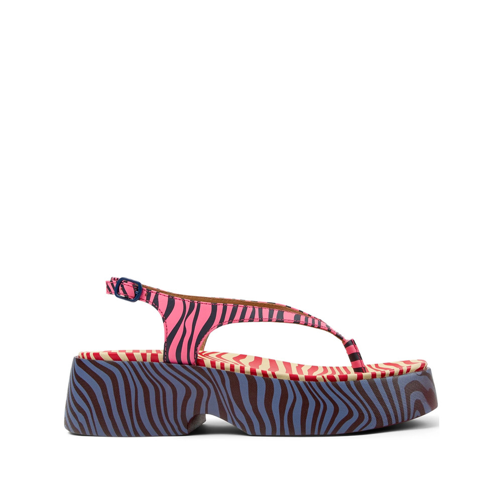 Camper Tasha T-strap Platform Sandals