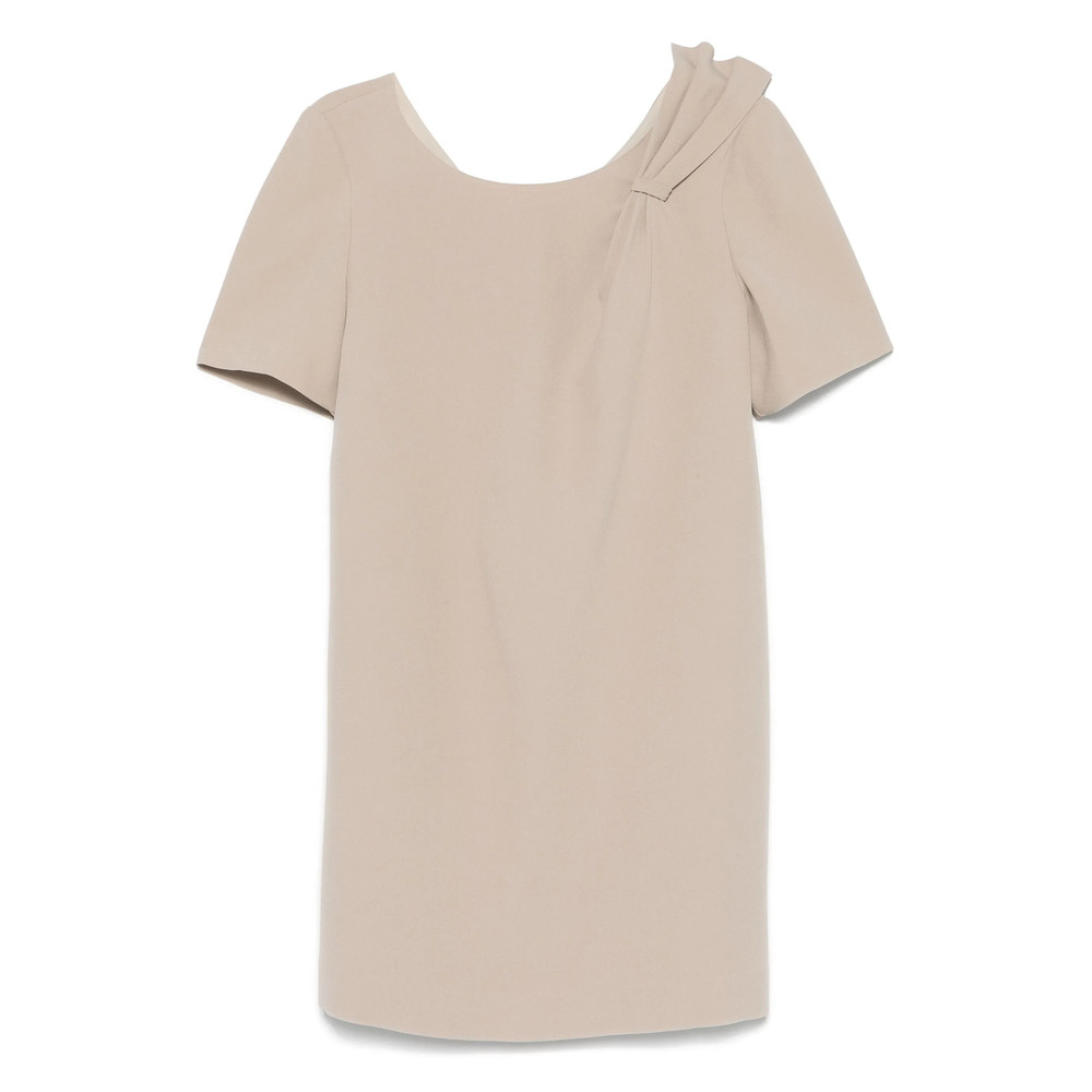 De Santis Draped-detail T-shirt