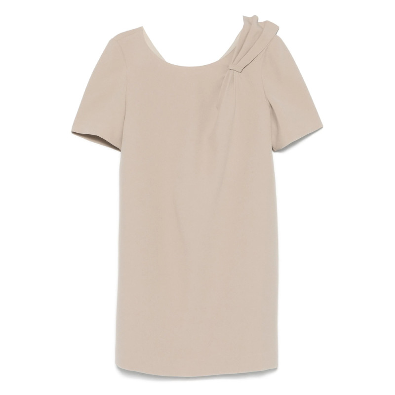 De Santis Draped-detail T-shirt