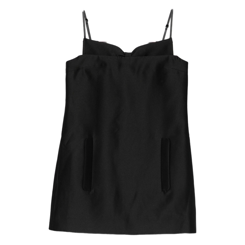 Shushu/tong Sweetheart-neck Mini Dress