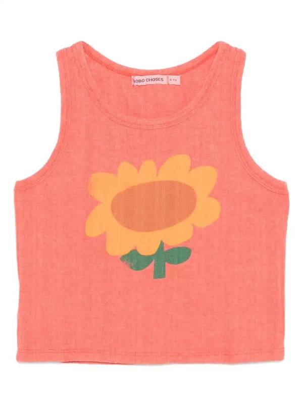 Sunflower tank top
