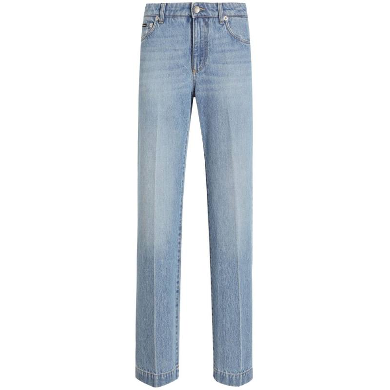 Dolce & Gabbana Pressed-crease Jeans