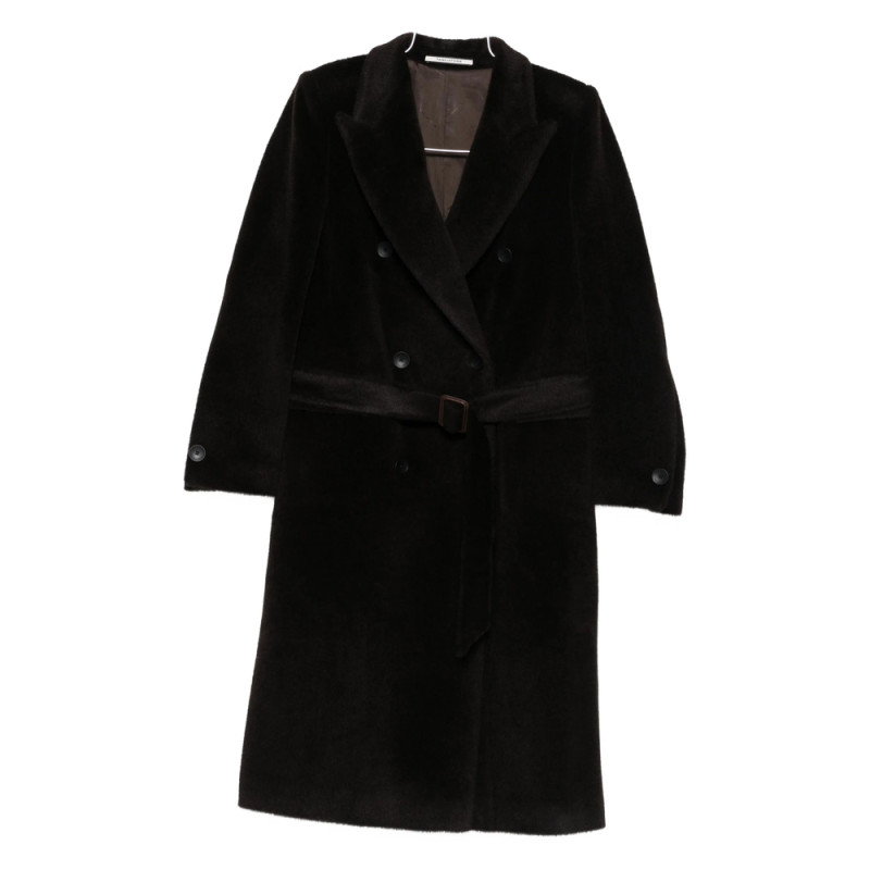 Tagliatore Belted Double-breasted Coat