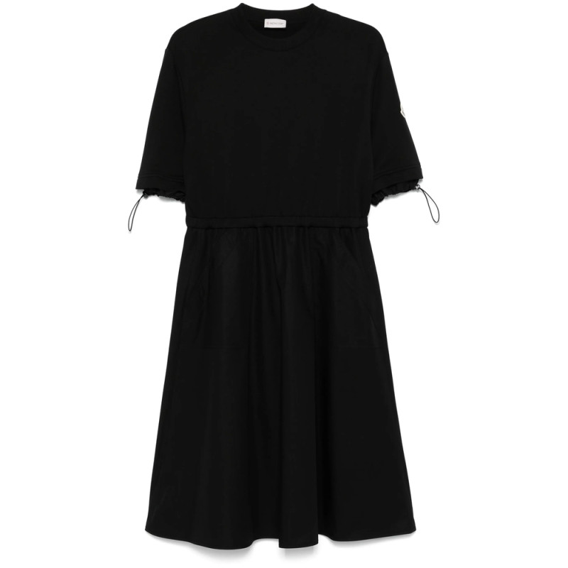 Moncler Contras-panel Midi Dress