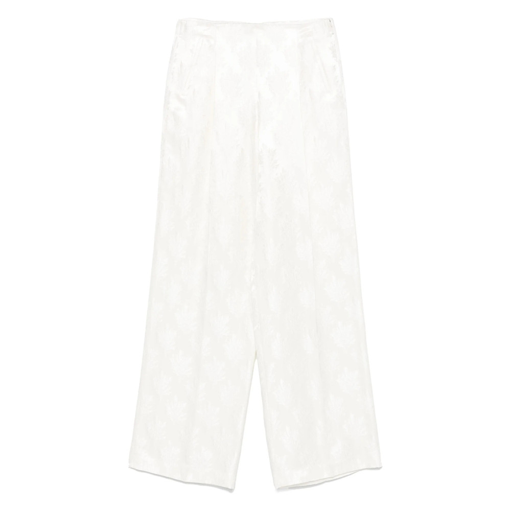 Fendi Floral-jacquard Trousers