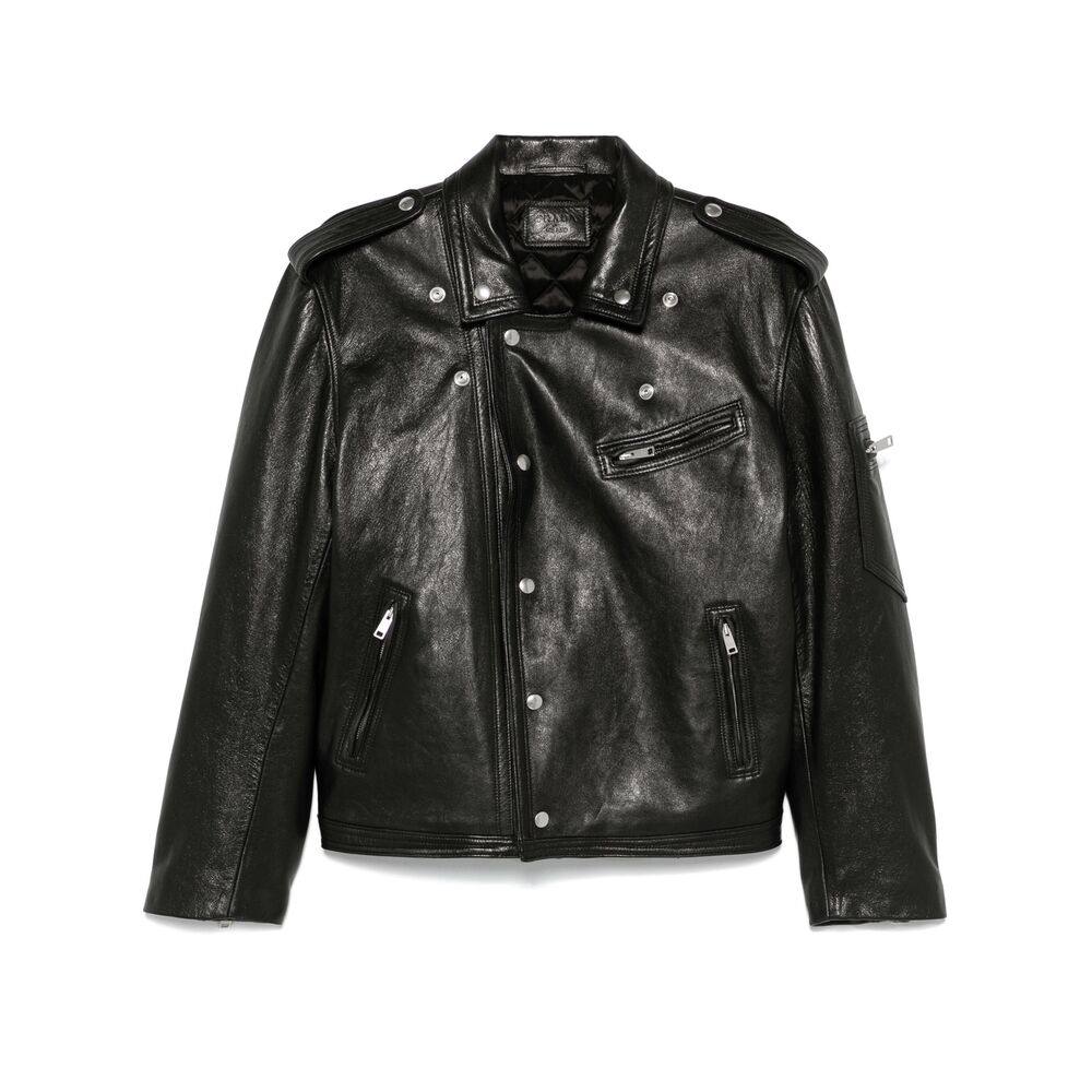 Prada Leather Biker Jacket