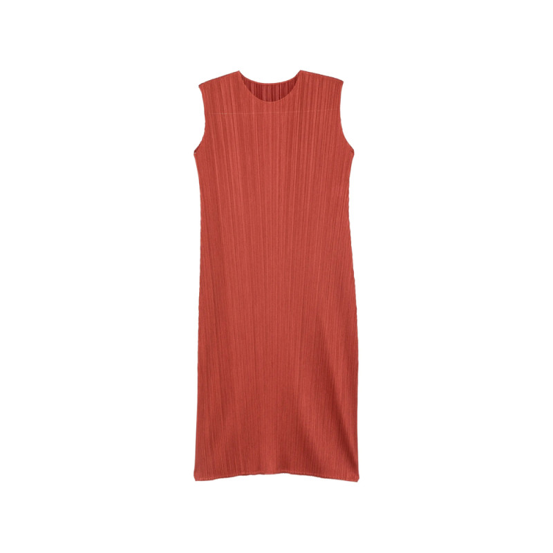Pleats Please Issey Miyake Pleats Sleeveless Dress