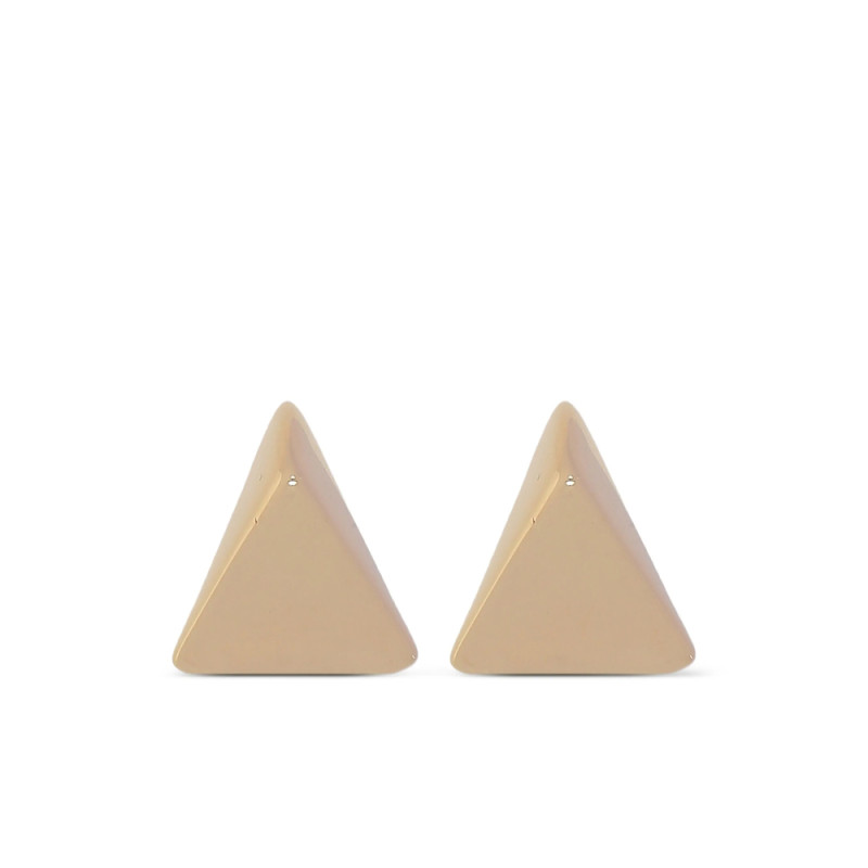 Federica Tosi Triangular Stud Earrings