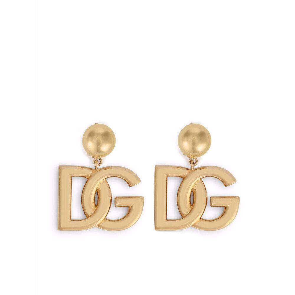 Dolce & Gabbana DG-logo Clip-on Earrings