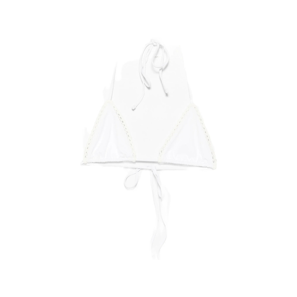 Frankies Bikinis X Jennie Nick Crochet Triangle Bikini Top