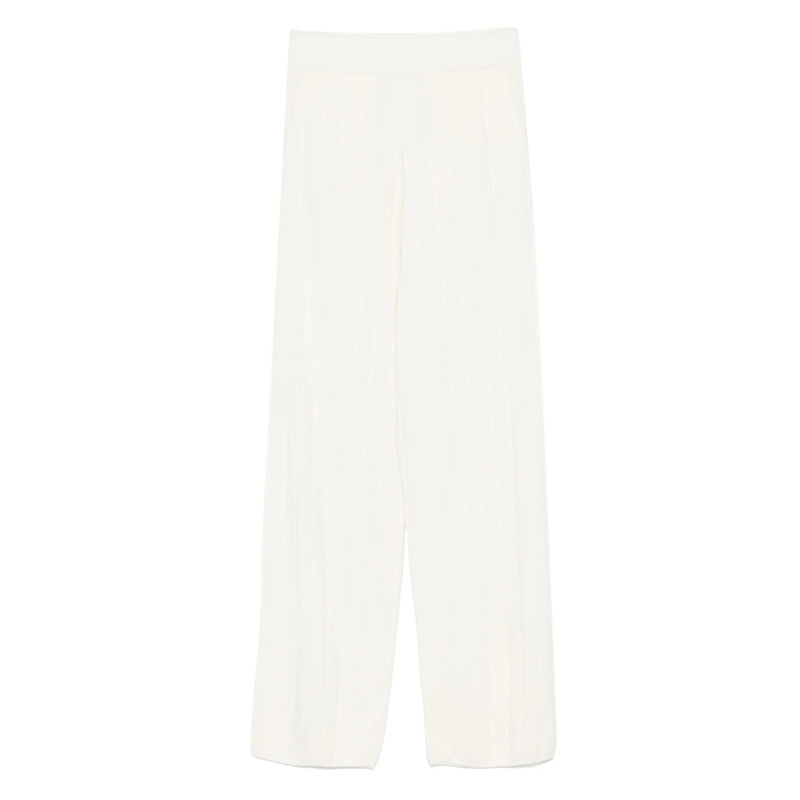 Max Mara Ribbed Knit Trousers