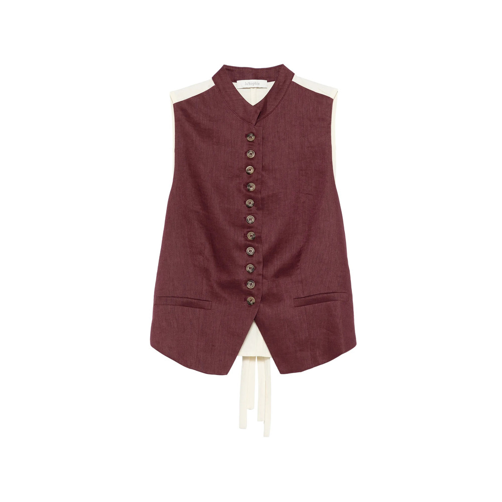 Jc Sophie Linnea Buttoned Gilet