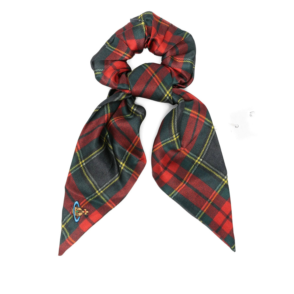 Vivienne Westwood Tartan-plaid Scrunchie