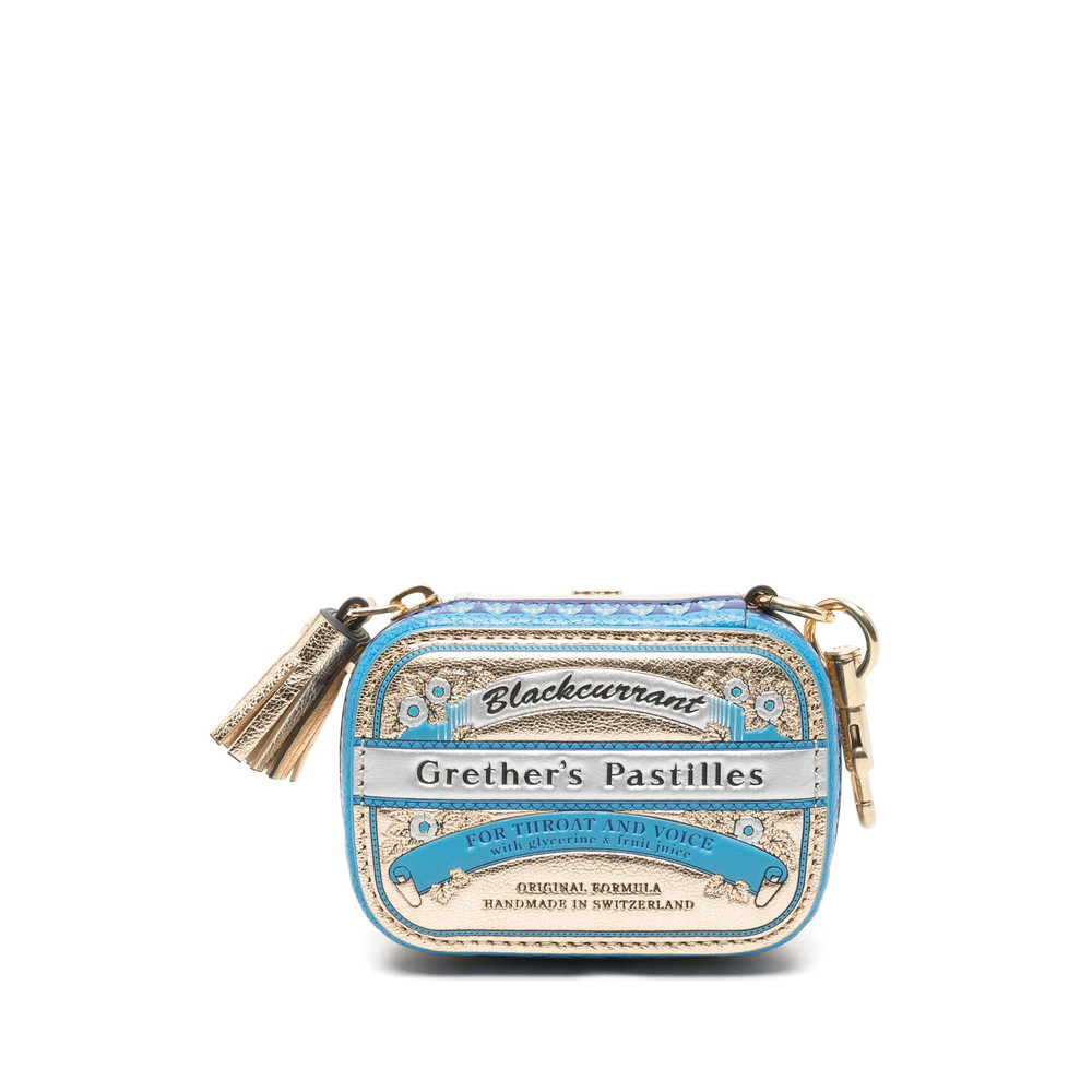 Anya Hindmarch Leather Wallet Keychain