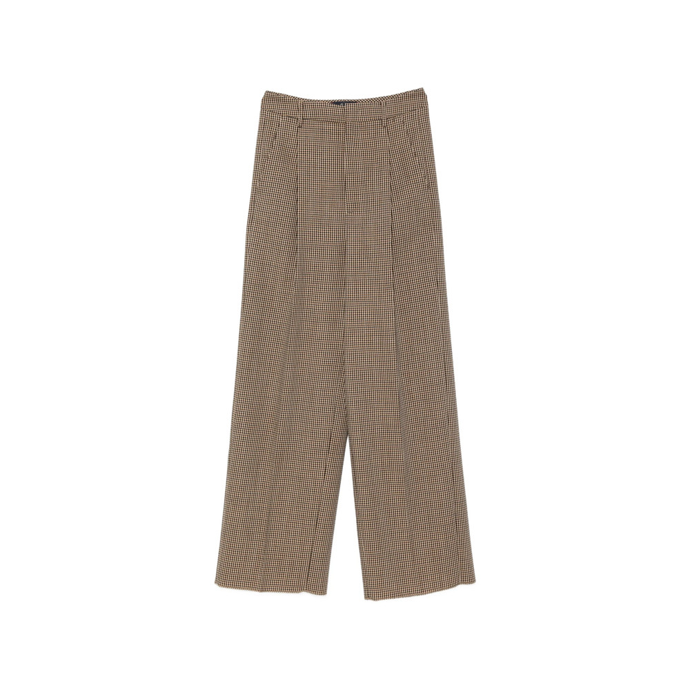 Seafarer Sascia Houndstooth Pleated Trousers