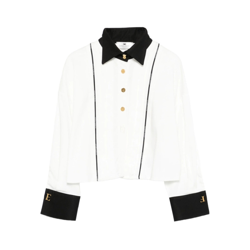 Elisabetta Franchi Pleated Shirt