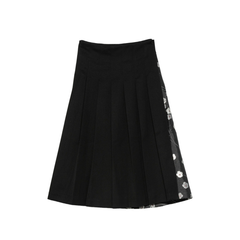 Stine Goya Floral-print Pleated Midi Skirt