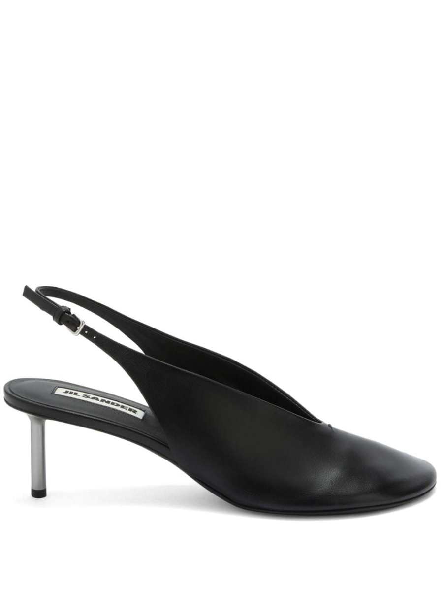 65mm leather pumps