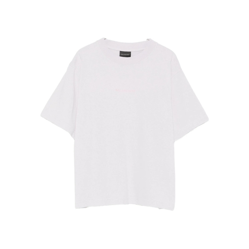 Balenciaga Logo-embroidered Cotton T-shirt