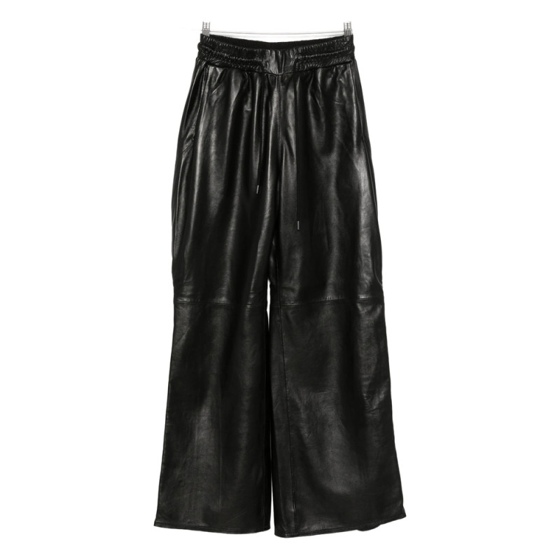 R13 Leather Side-zip Trousers