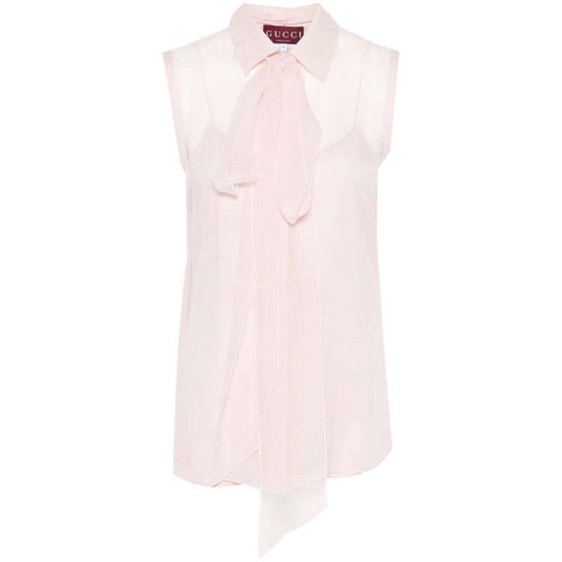 Gucci Silk Chiffon Shirt