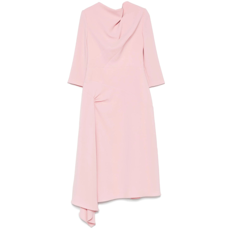 Isabel Sanchis Gathered Maxi Dress
