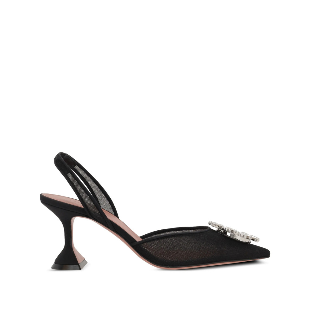 Amina Muaddi 70mm Begum Pumps