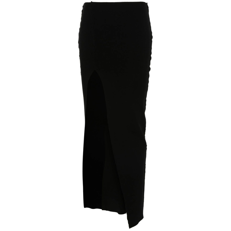 Rick Owens Knitted Midi Skirt