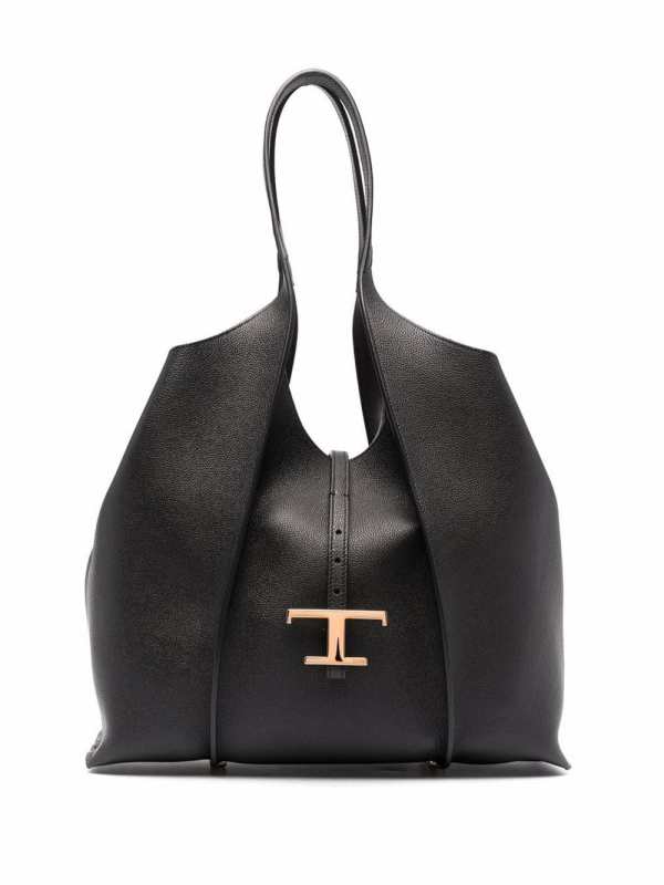 logo-plaque tote bag