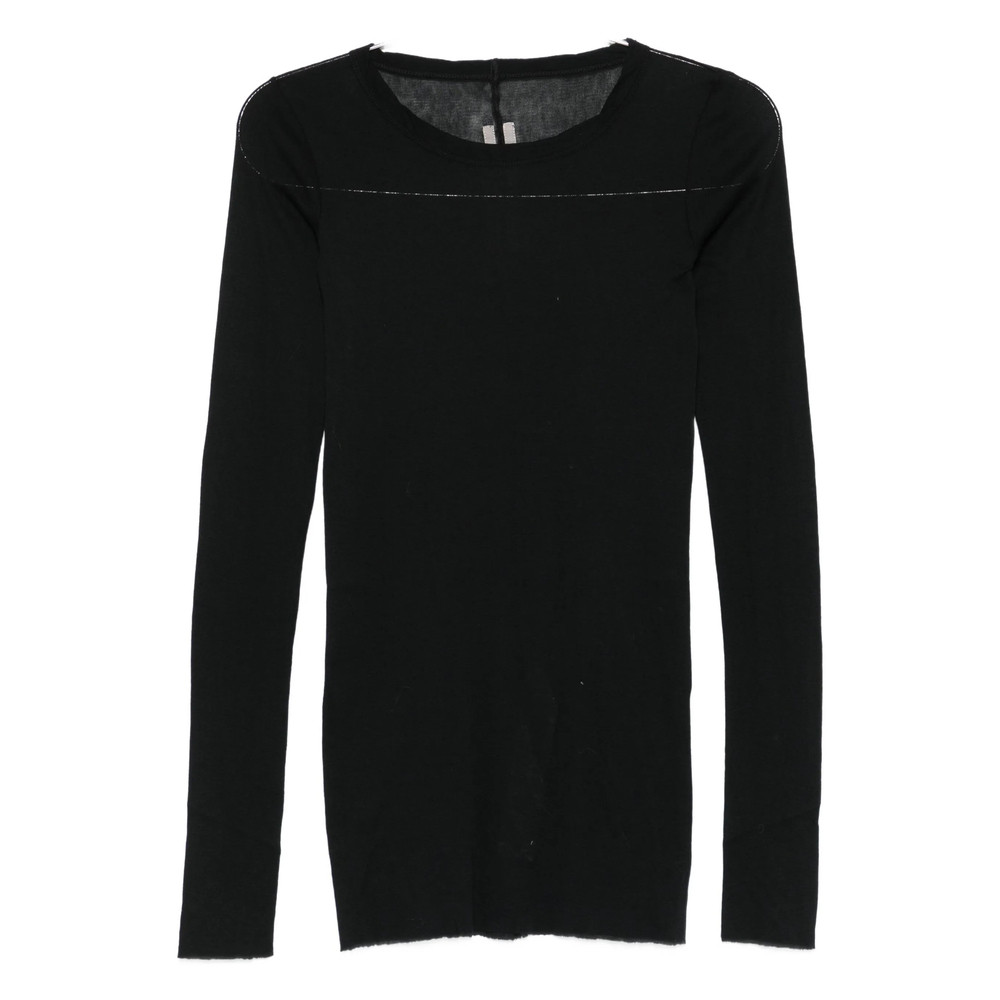 Rick Owens Semi-sheer Long-sleeve Top