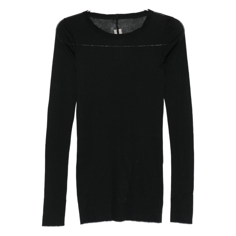 Rick Owens Semi-sheer Long-sleeve Top