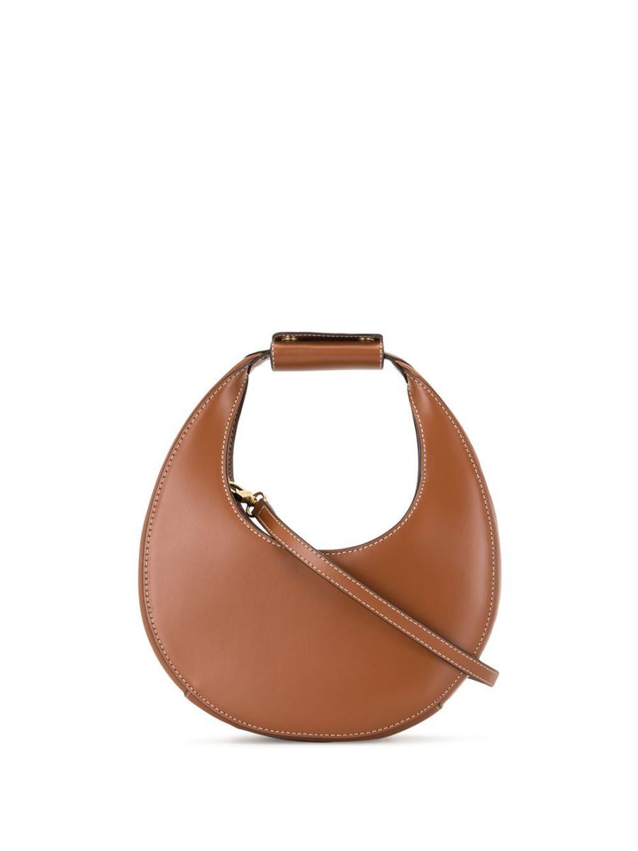 Moon small leather shoulder bag