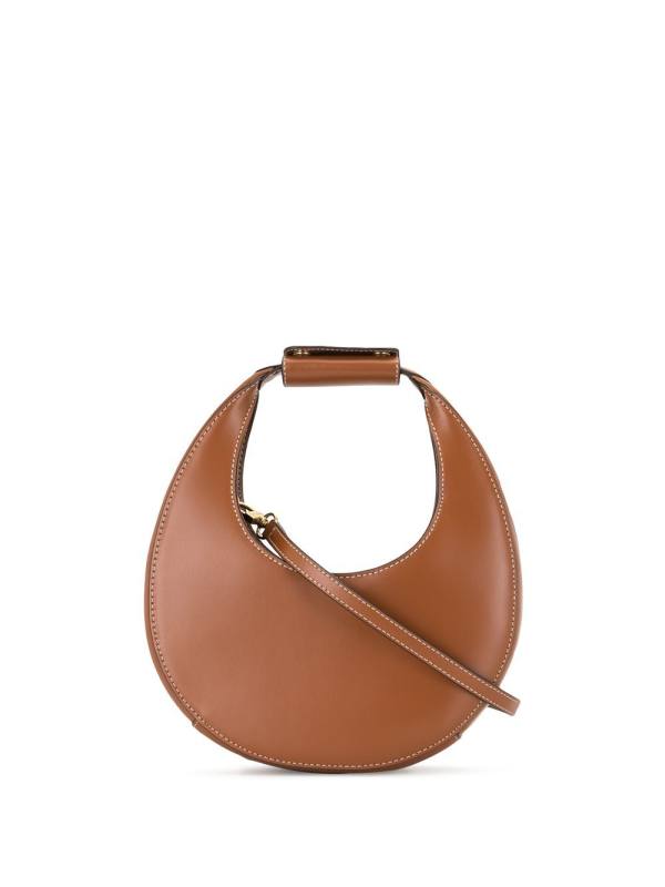 Moon small leather shoulder bag