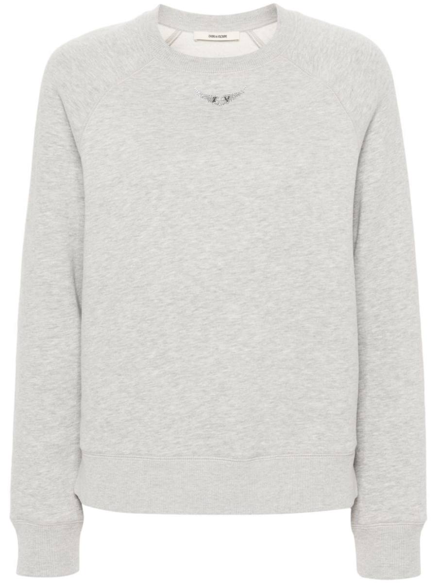 Upper mélange sweatshirt