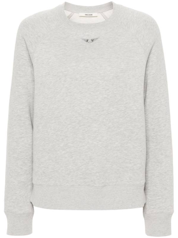 Upper mélange sweatshirt