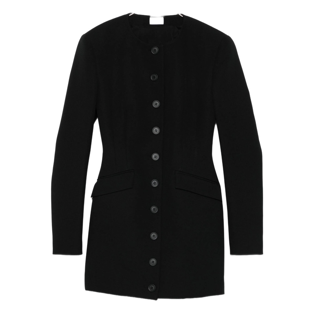 The Andamane Button-down Fitted Mini Dress