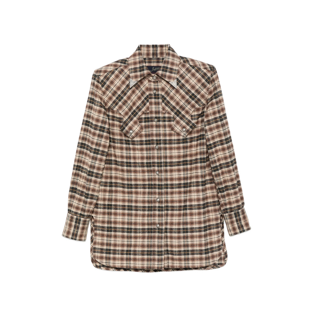 Seafarer Check-pattern Western Shirt