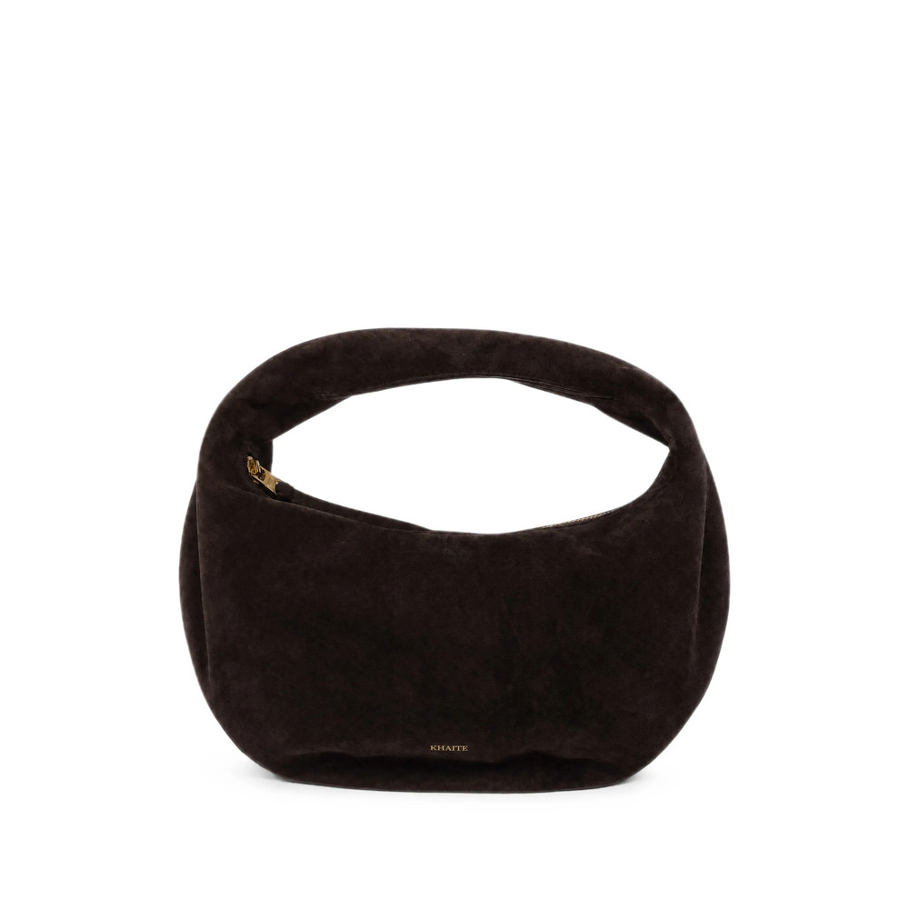 Khaite Suede Shoulder Bag