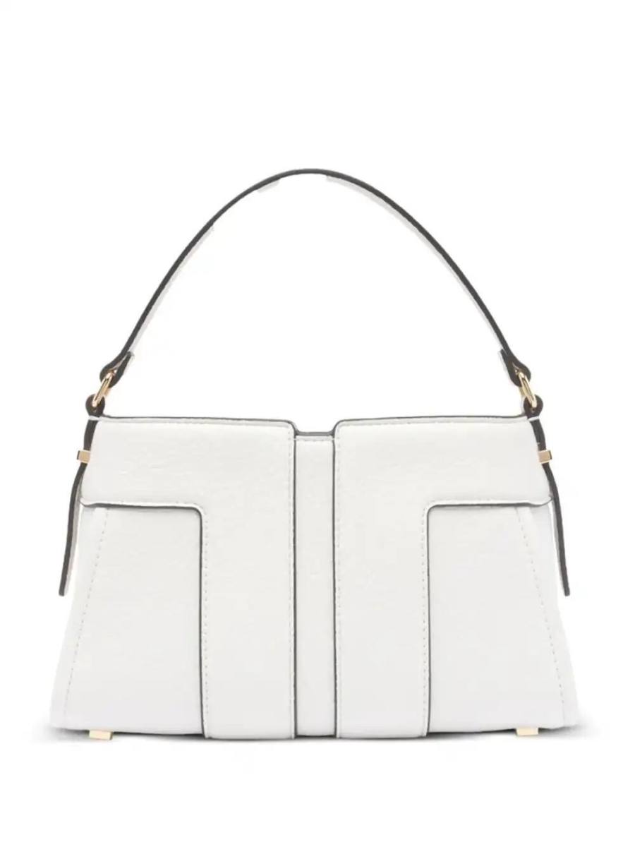 faux-leather shoulder bag