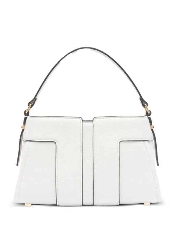 faux-leather shoulder bag