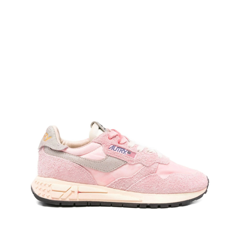 Autry Reelwind Suede Panelled Sneakers