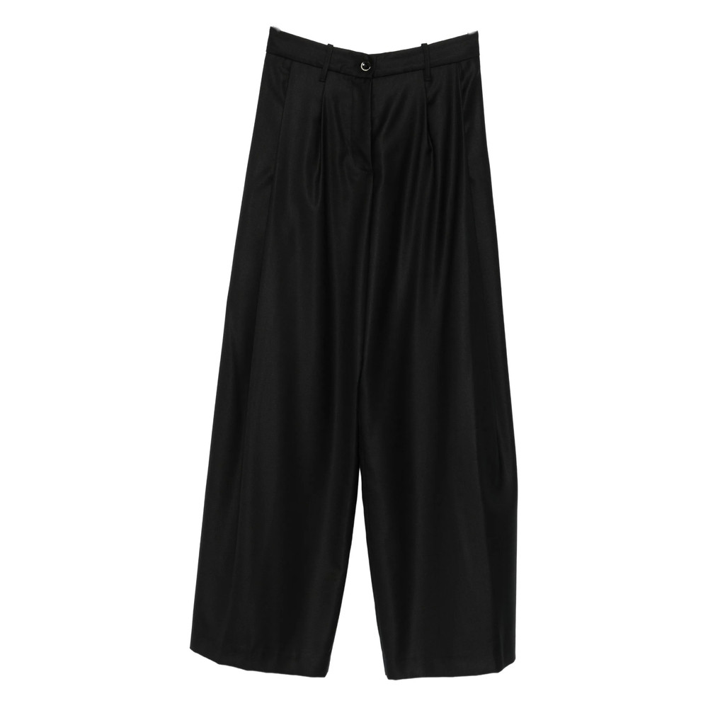 Nine In The Morning Pleated Palazzo Trousers