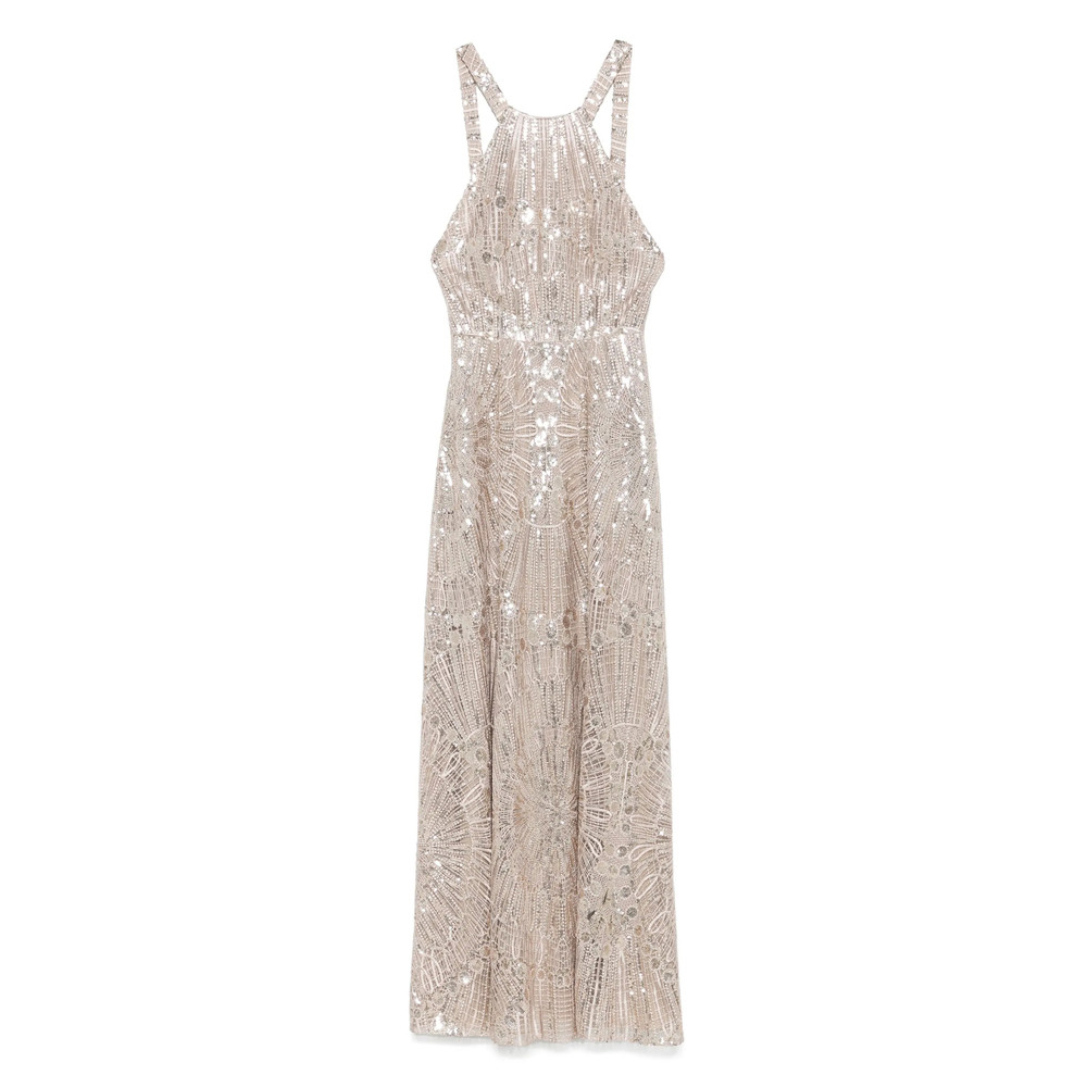 Elie Saab Sequin-embellished Maxi Dress